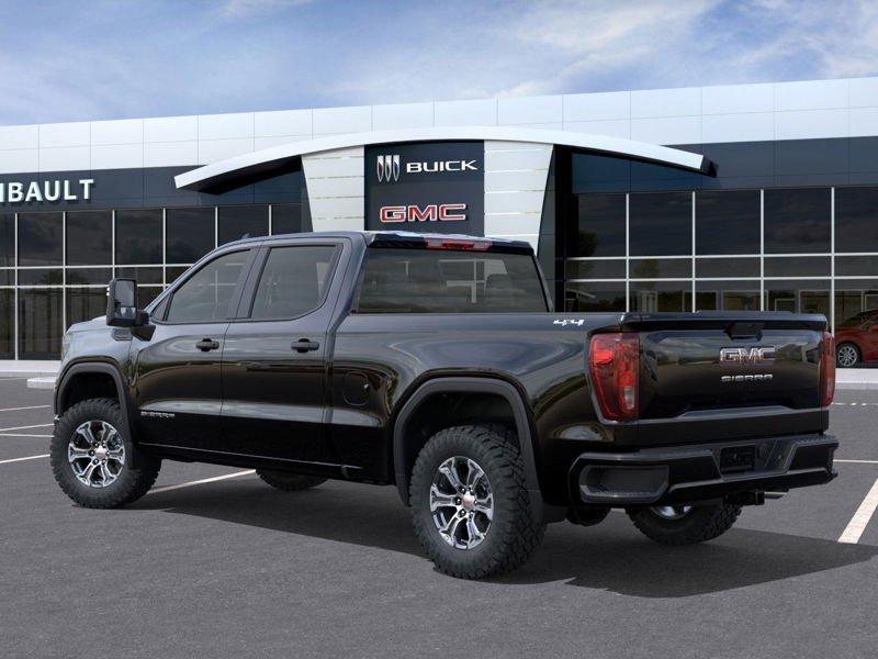 GMC SIERRA 1500 Pro cabine multiplace 4RM 157 po 2026 Noir Sherbrooke - photo #2
