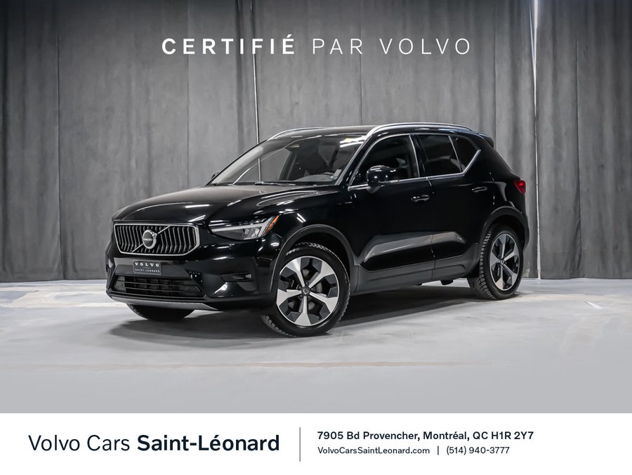 2023 Volvo XC40 B5 PLUS BRIGHT Black