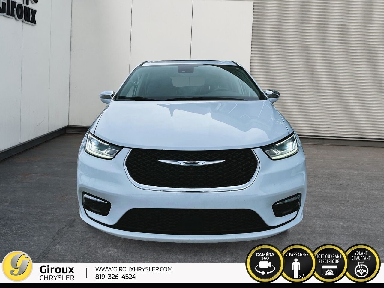 Chrysler Pacifica Hybrid 2022 Blanc Sainte-Agathe-des-Monts - photo #1