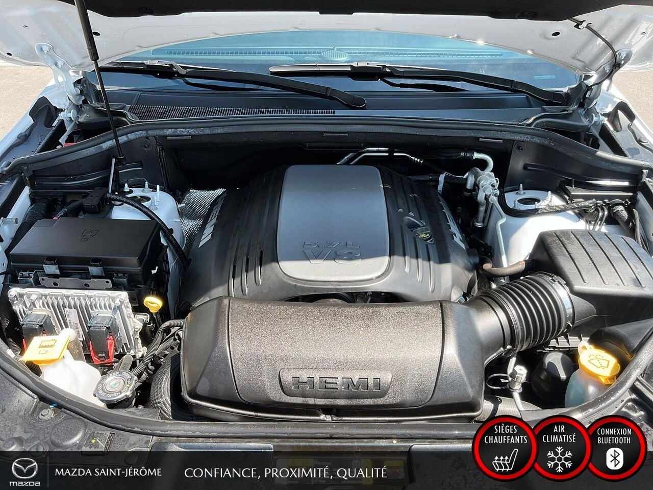 2024 Dodge Durango R/T Plus | GR.REMORQUAGE | TOIT OUVRANT | CUIR | White Saint-Jérôme - photo #26