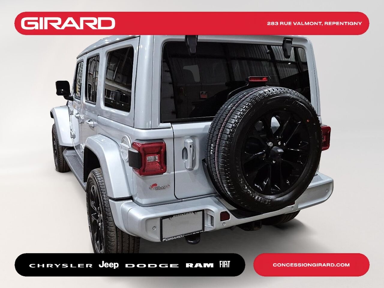 JEEP WRANGLER 2023 Gris Repentigny - photo #7
