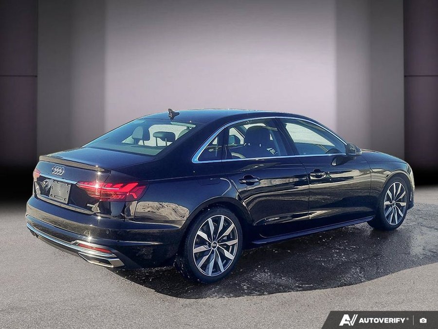 2024 Audi A4 Sedan 2024 Black