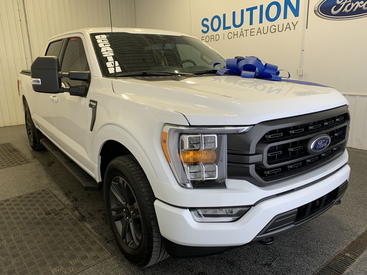 2023 Ford F-150 SUPERCREW XLT SPORT White Châteauguay - photo #7