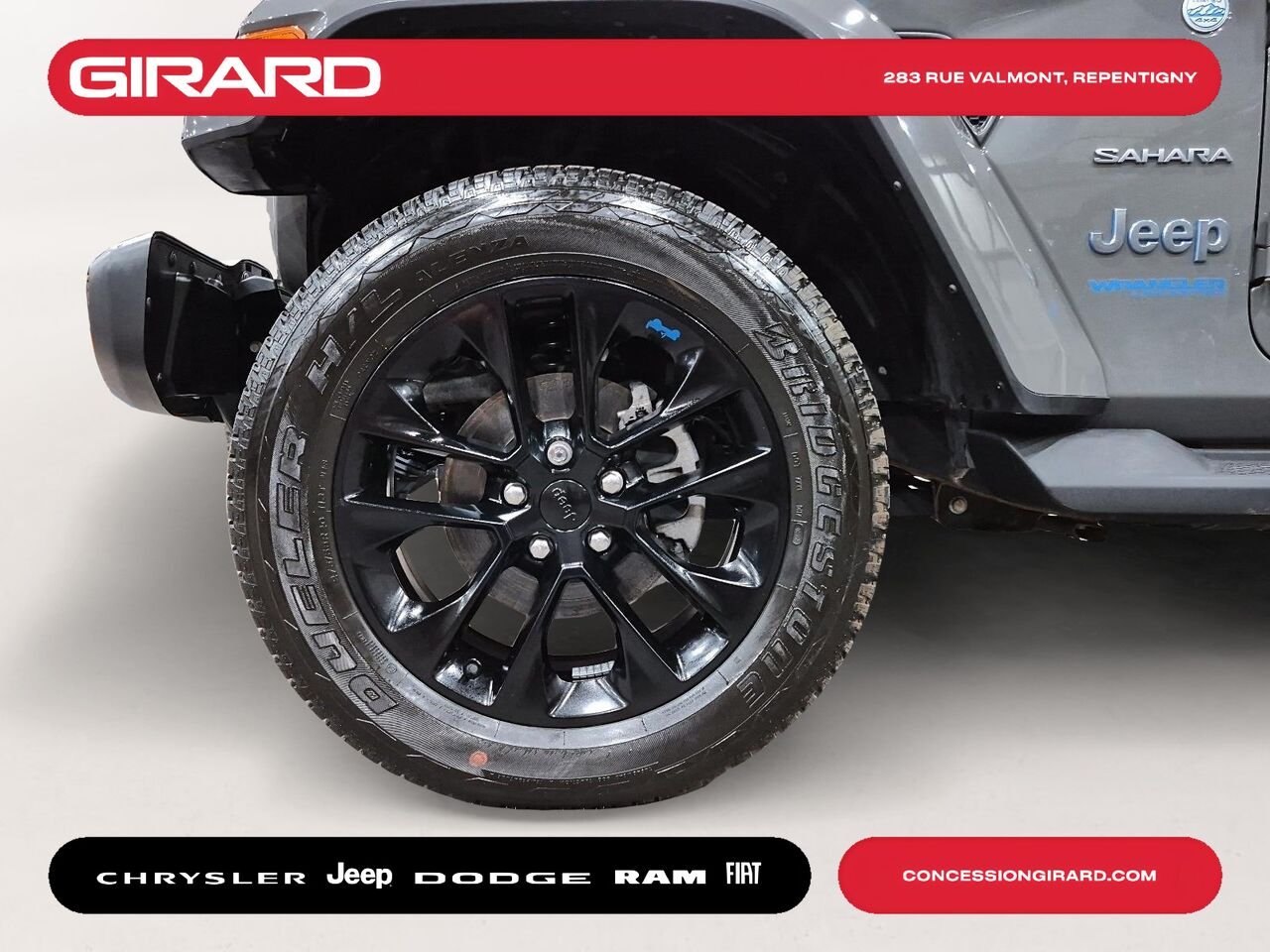 JEEP WRANGLER 4XE 2022 Gris Repentigny - photo #9