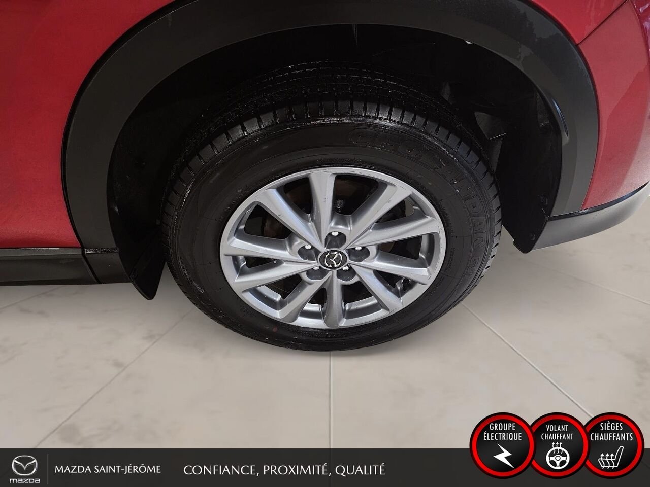 Mazda CX-5 GS | CUIR | AWD | MAGS | 2025 Rouge Saint-Jérôme - photo #11