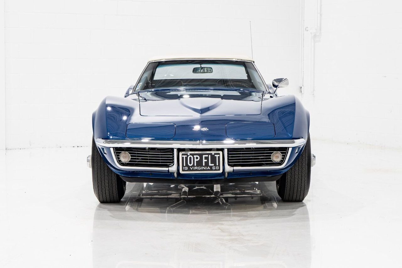 Chevrolet Corvette *PRIX EN USD* Matching numbers Top flight with extensive documentation 1968 Bleu Montréal - photo #62