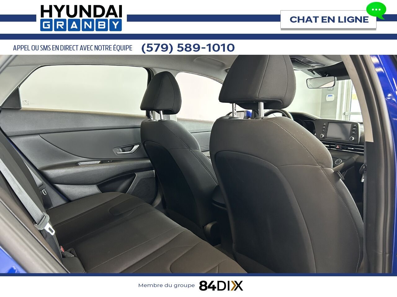 Hyundai Elantra 2021 Bleu Granby - photo #23