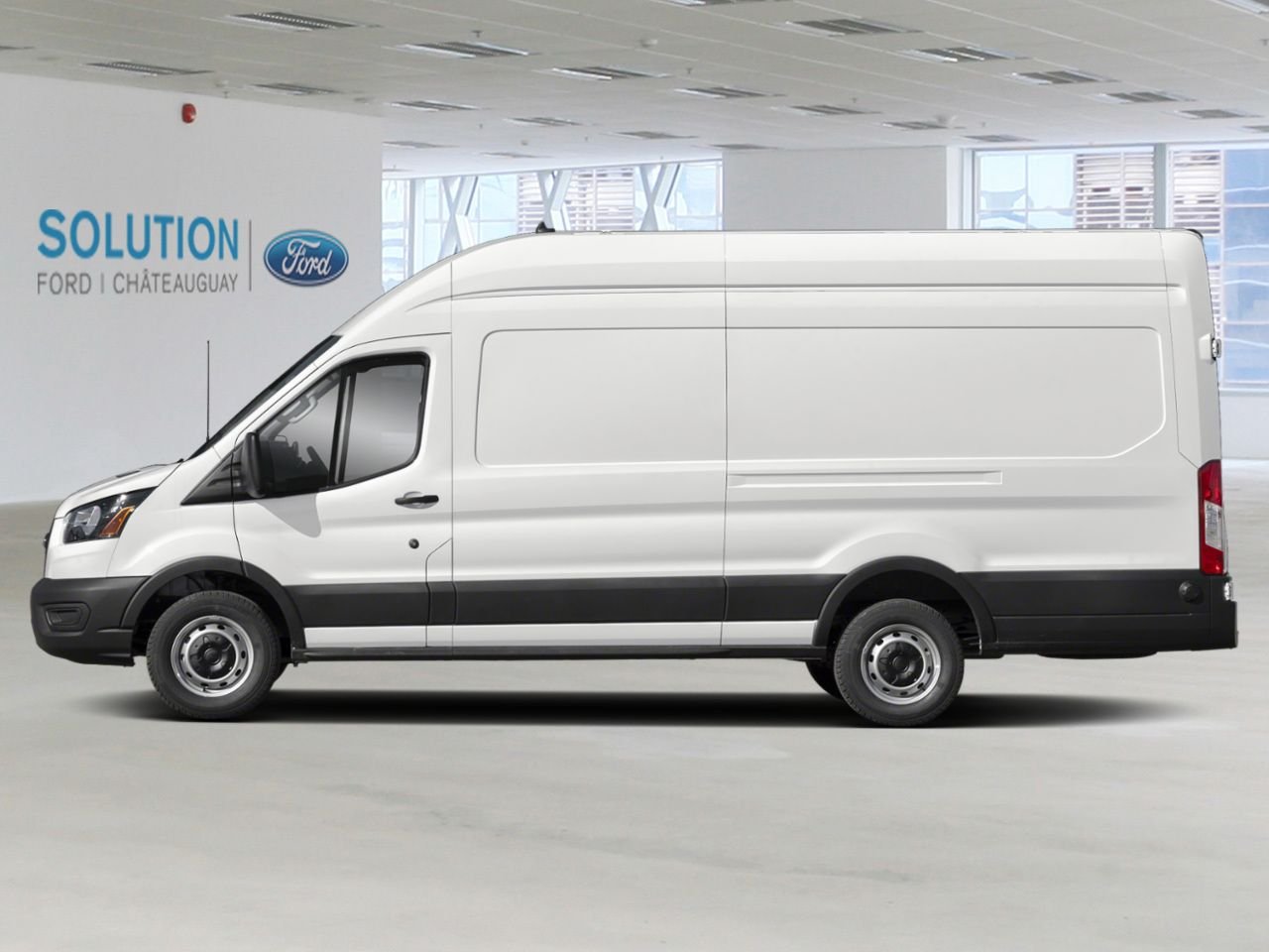Ford Transit fourgon utilitaire T-350 EL PA TOIT SUR LEV 148 PO PNBV DE 9 500 LB 2026 Blanc Oxford Châteauguay - photo #1