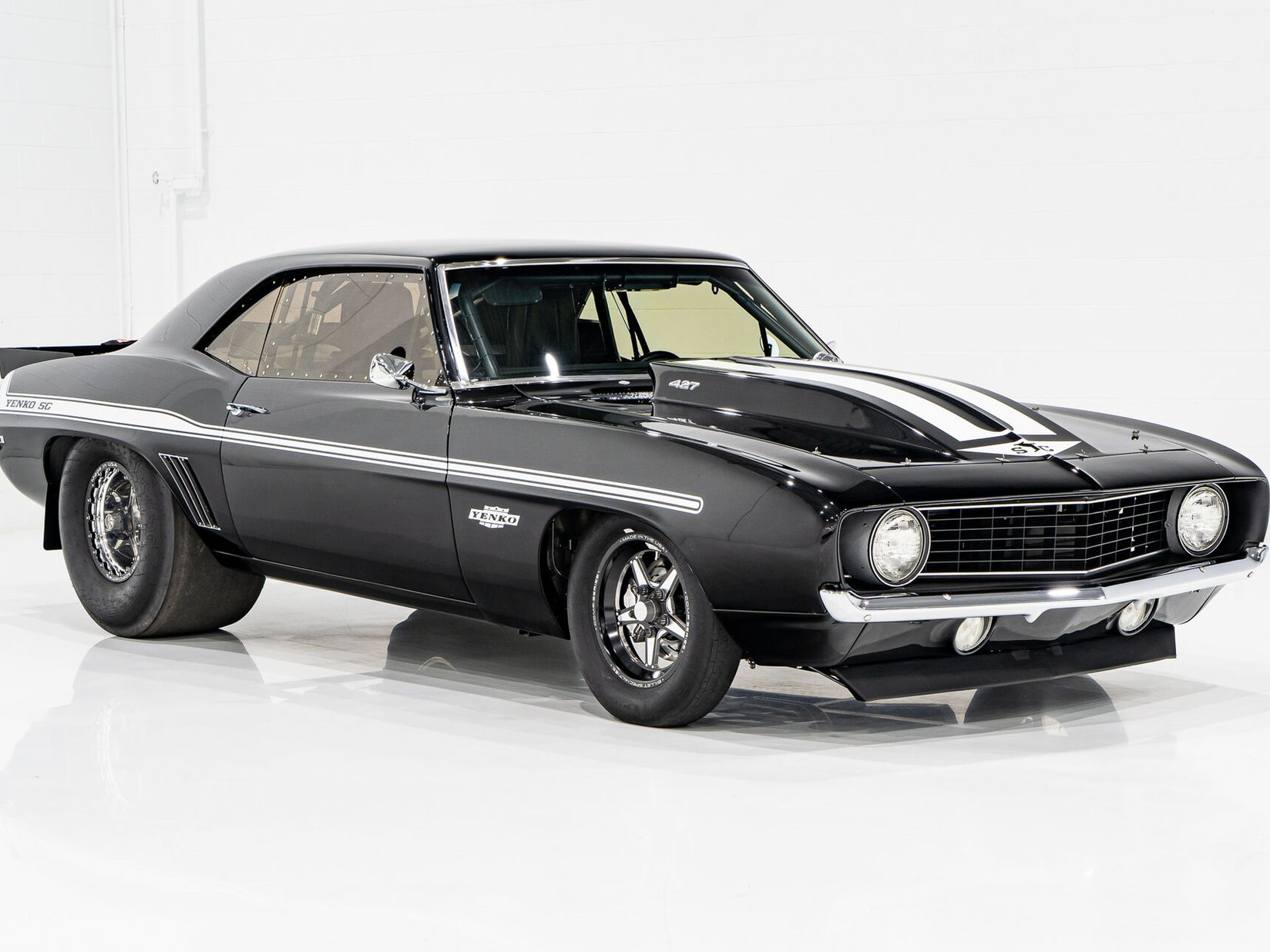 1969 Chevrolet Camaro Drag car race ready **PRIX EN USD** Black Montreal - photo #17