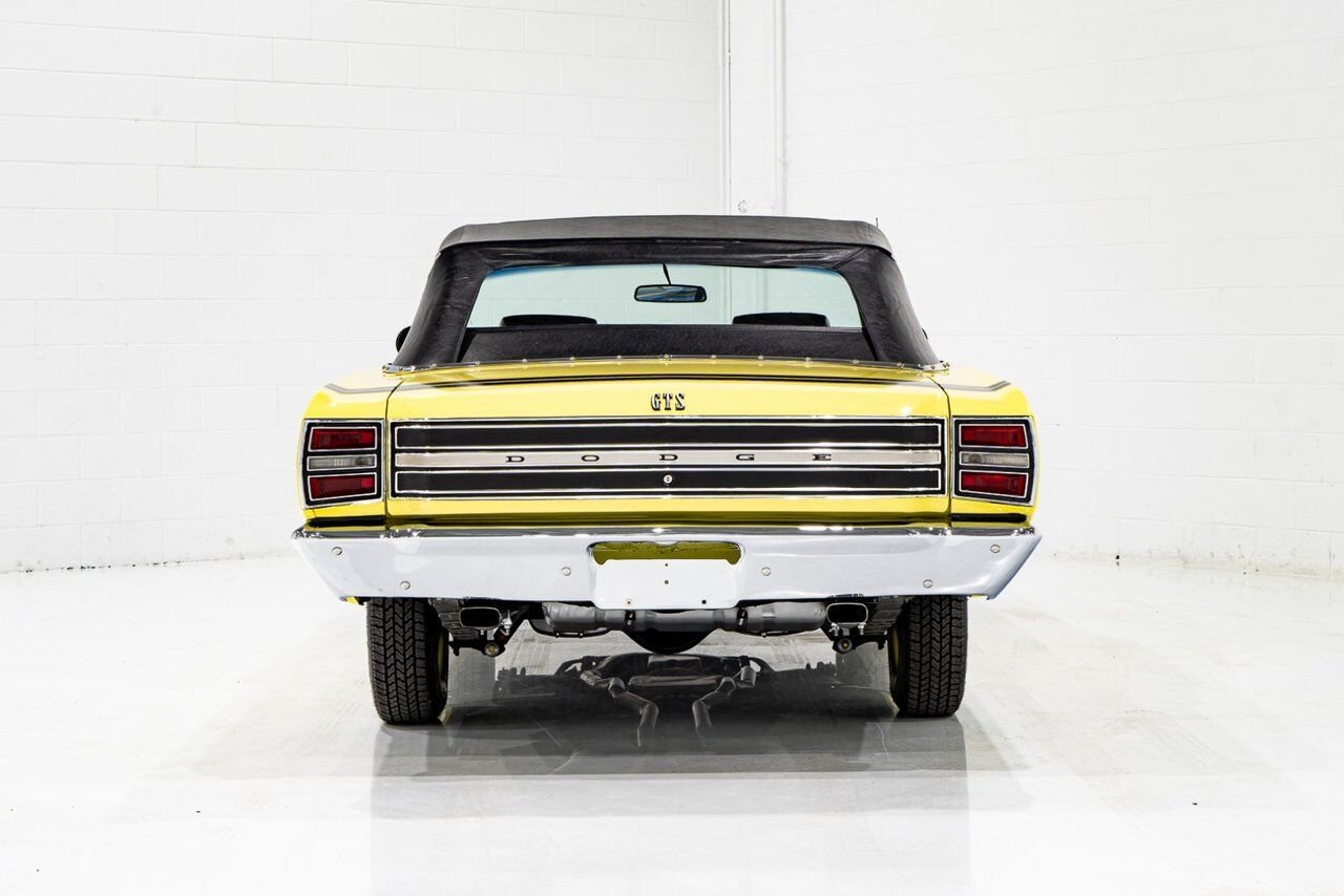 1968 Dodge Dart *PRIX EN USD* GTS Conv Matching #s 340 cu in With Original Built Sheet Yellow Montreal - photo #86