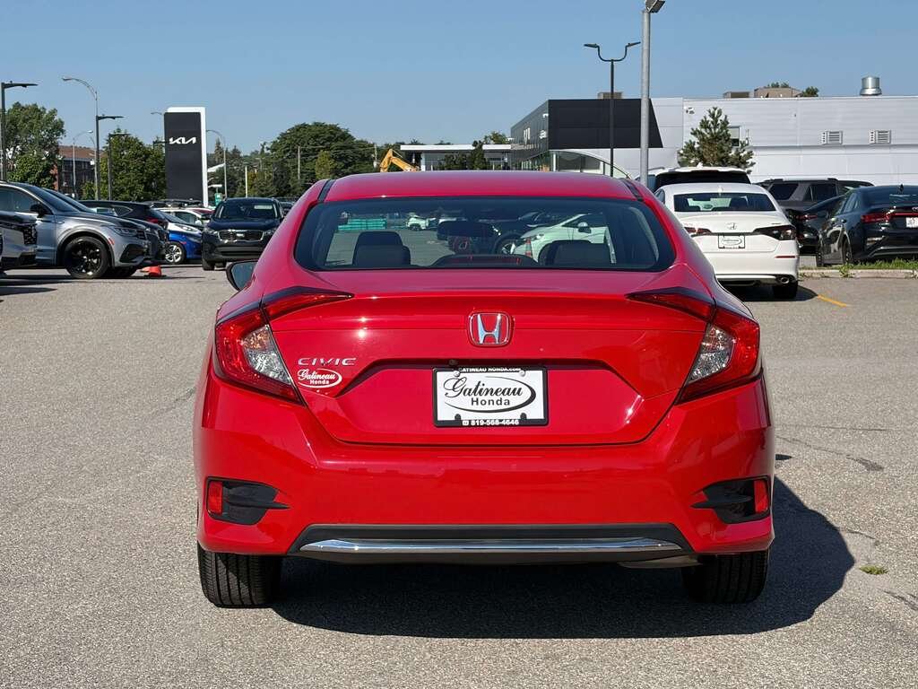 2021 Honda Civic EX Red Gatineau - photo #4