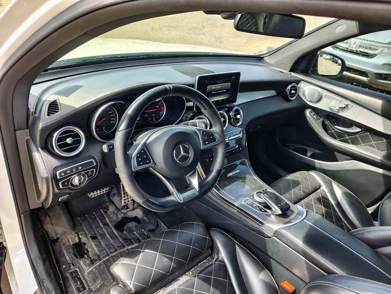 2019 Mercedes-Benz GLC AMG GLC 63 S 4MATIC+ SUV designo Diamond White Sherwood Park - photo #6