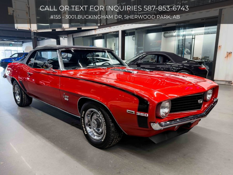 1969 Chevrolet Camaro 1969 Red
