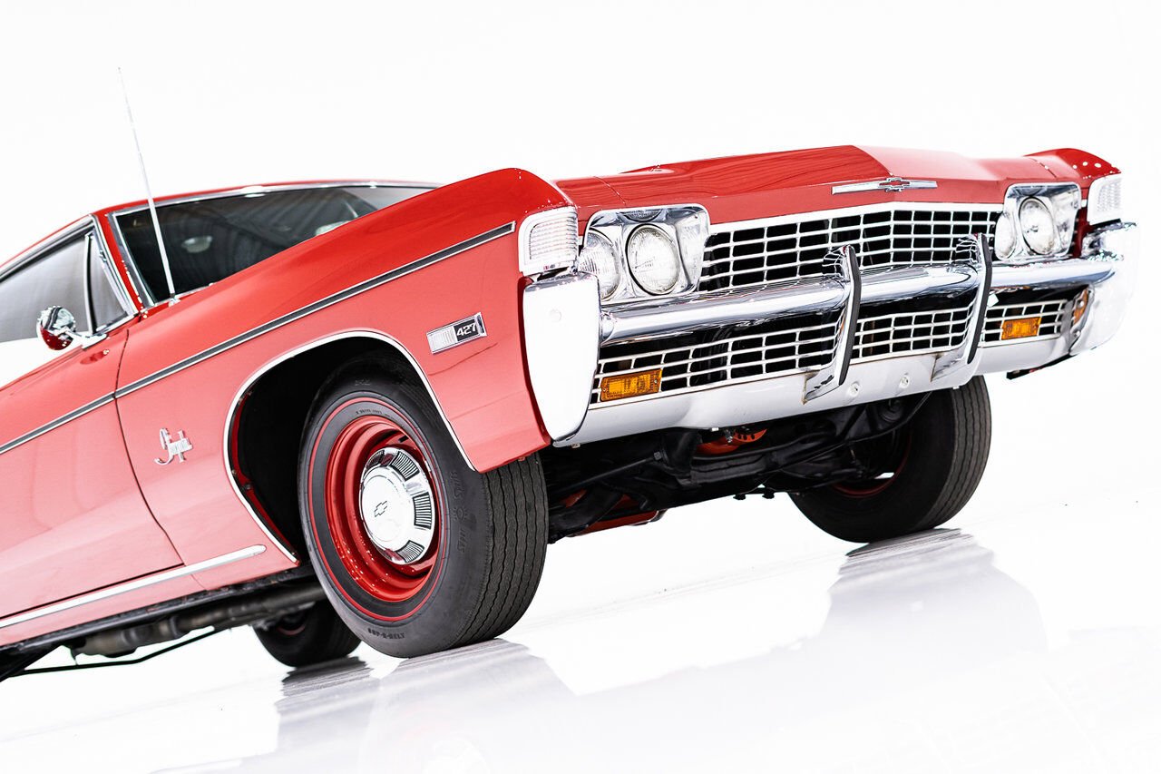 1968 Chevrolet Impala Match N# L72 427/425 4spd 4.56gear Org Bill Of Sale | PRIX EN USD Red Montreal - photo #41