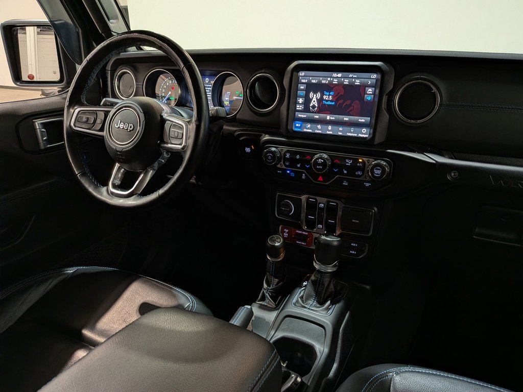 2022 Jeep Wrangler 4xe Unlimited Rubicon 4x4 Black Val-David - photo #18
