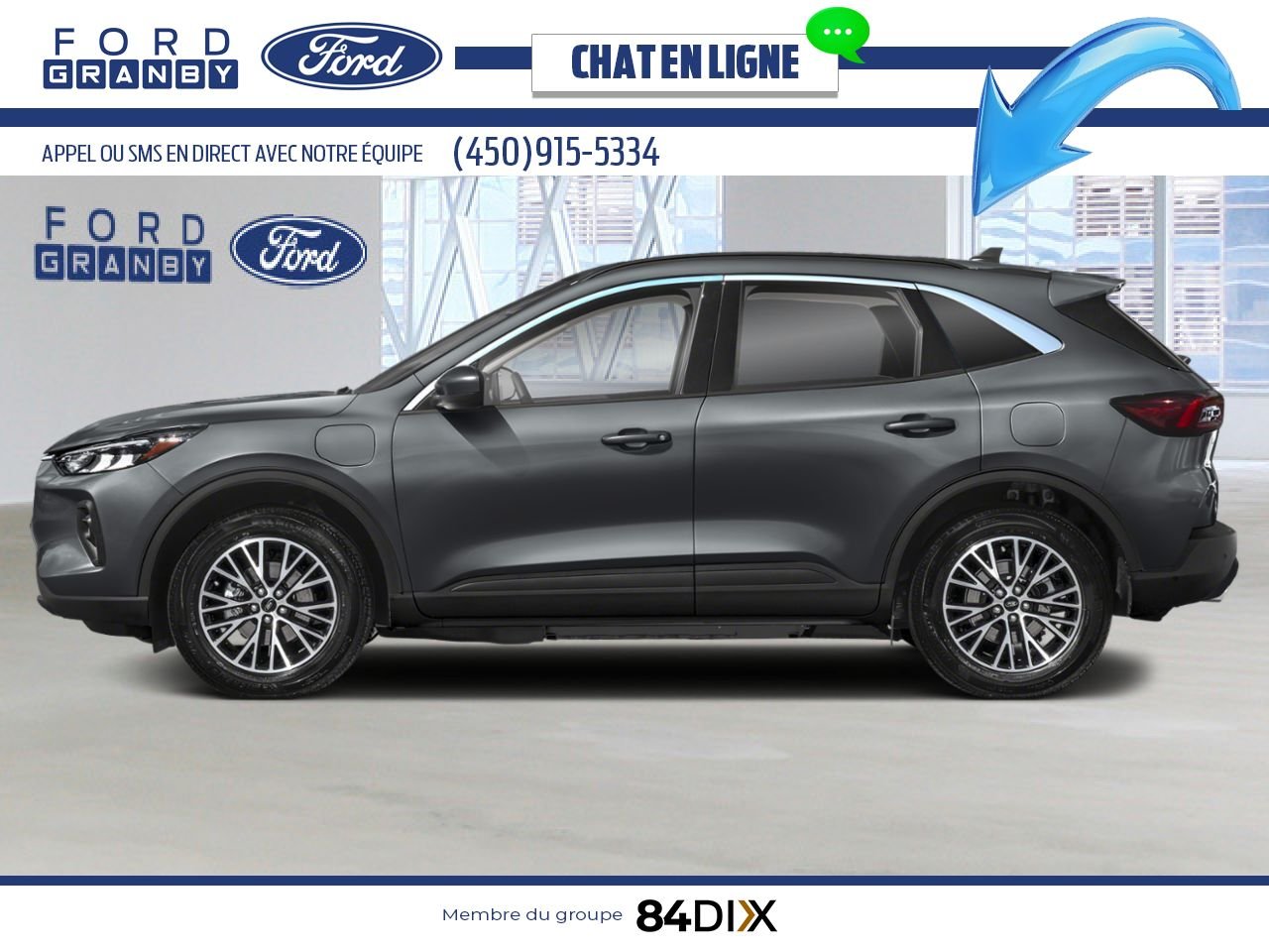 2025 Ford Escape Carbonized Grey Metallic Granby - photo #1