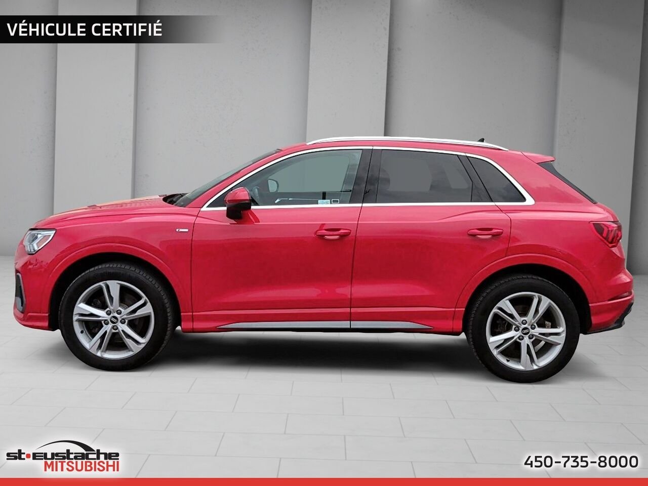 2021 Audi Q3 Red Saint-Eustache - photo #3