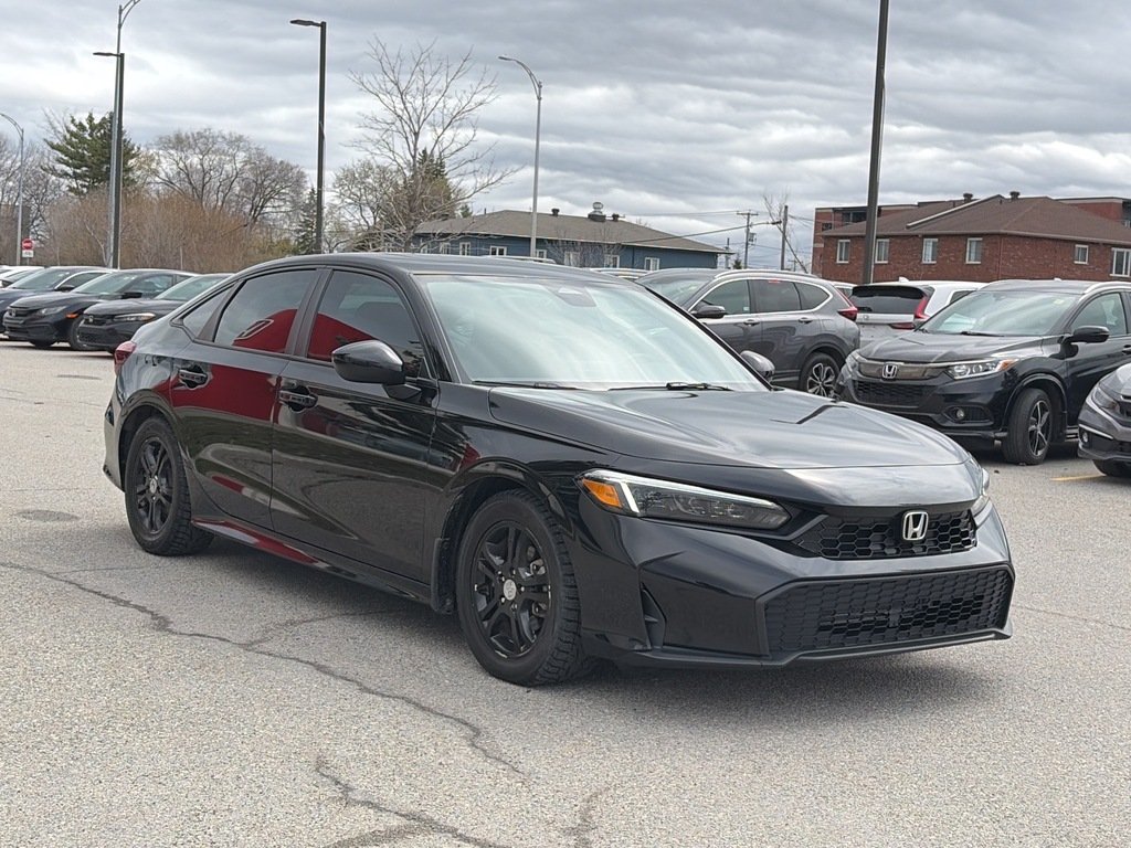Honda Civic Sedan Sport 2025 Noir Gatineau - photo #7