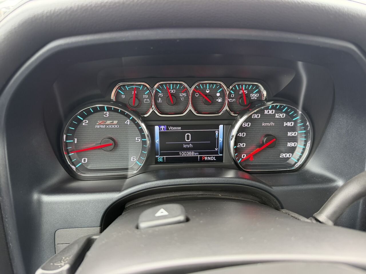 Chevrolet Silverado 1500 2LTZ 5.3L ENCEMBLE Z71 QUAD CAB 2017 Blanc Laval - photo #27