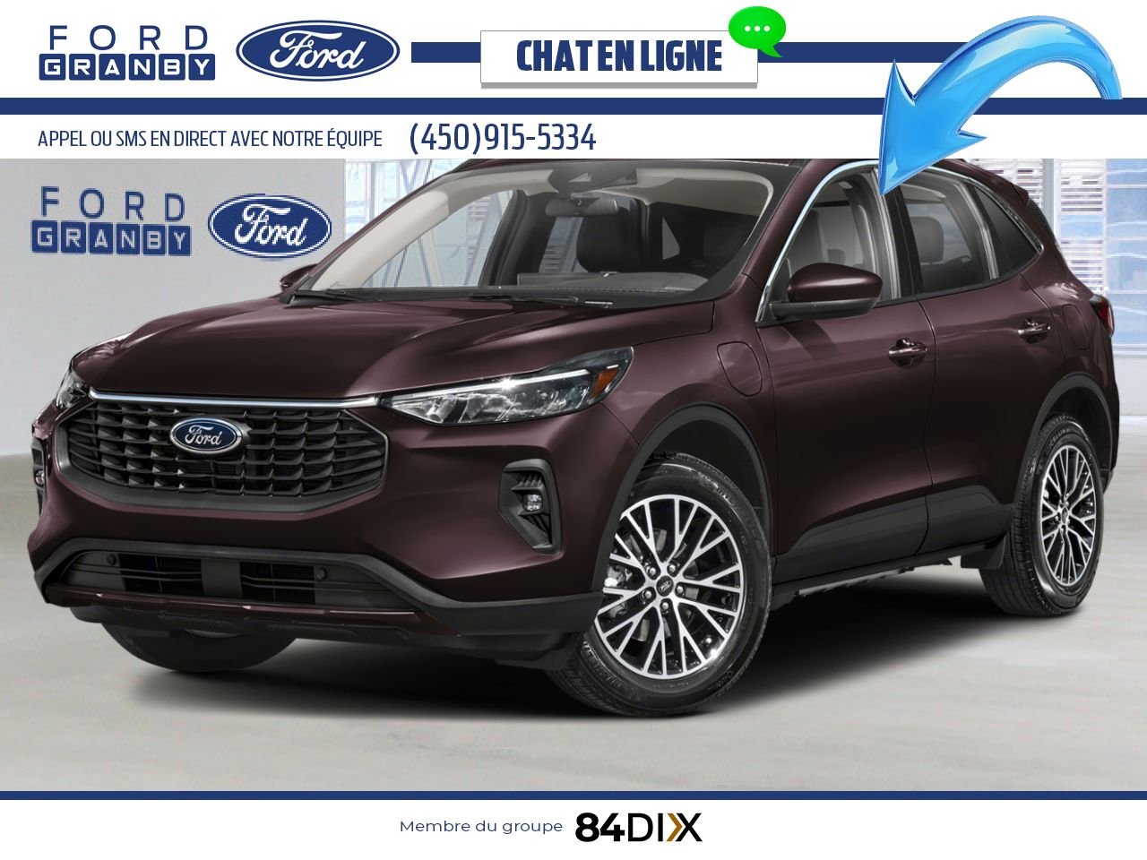 2025 Ford Escape Vapor Blue Metallic Granby - photo #0