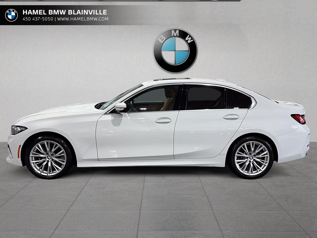 BMW 3 Series 330i xDrive berline 2023 Blanc Blainville - photo #4