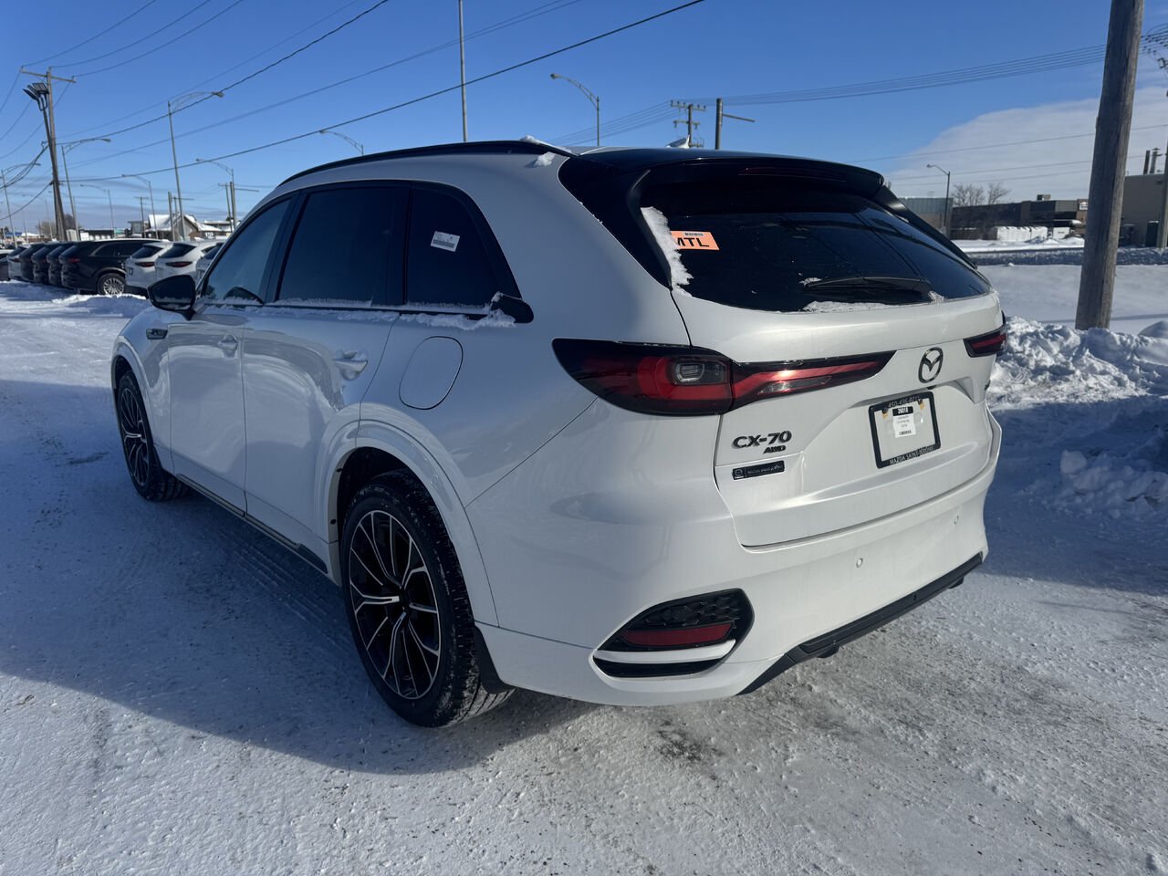2026 MAZDA CX-70 PHEV Signature TI Rhodium White Metallic Saint-Jérôme - photo #6