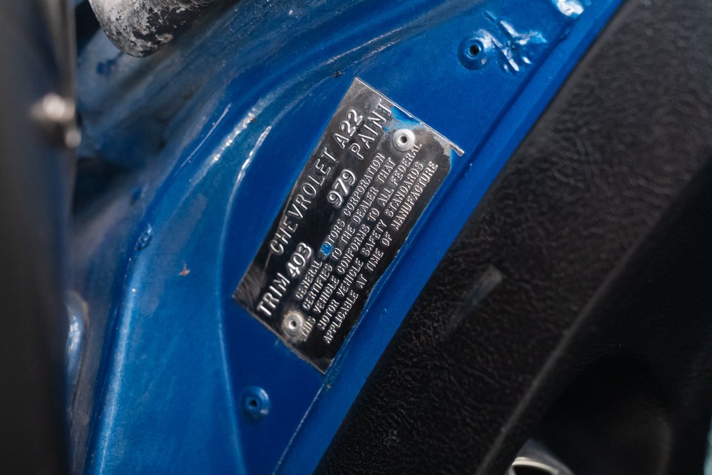 1970 Chevrolet Corvette Blue Montreal - photo #47