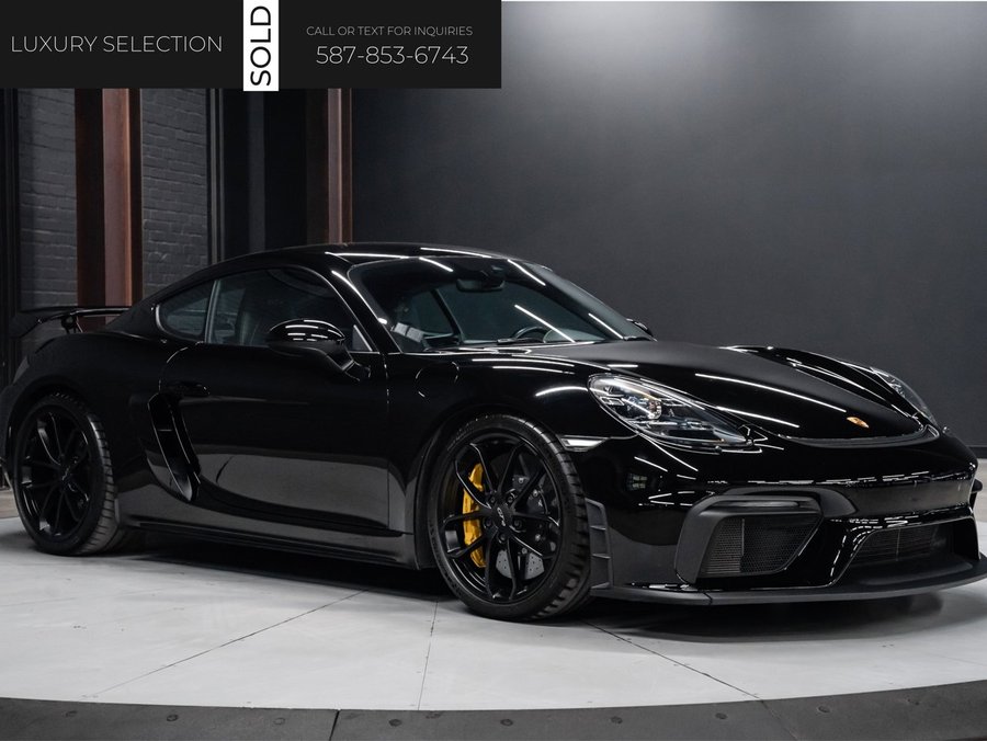 2020 Porsche 718 Cayman 2020 Black