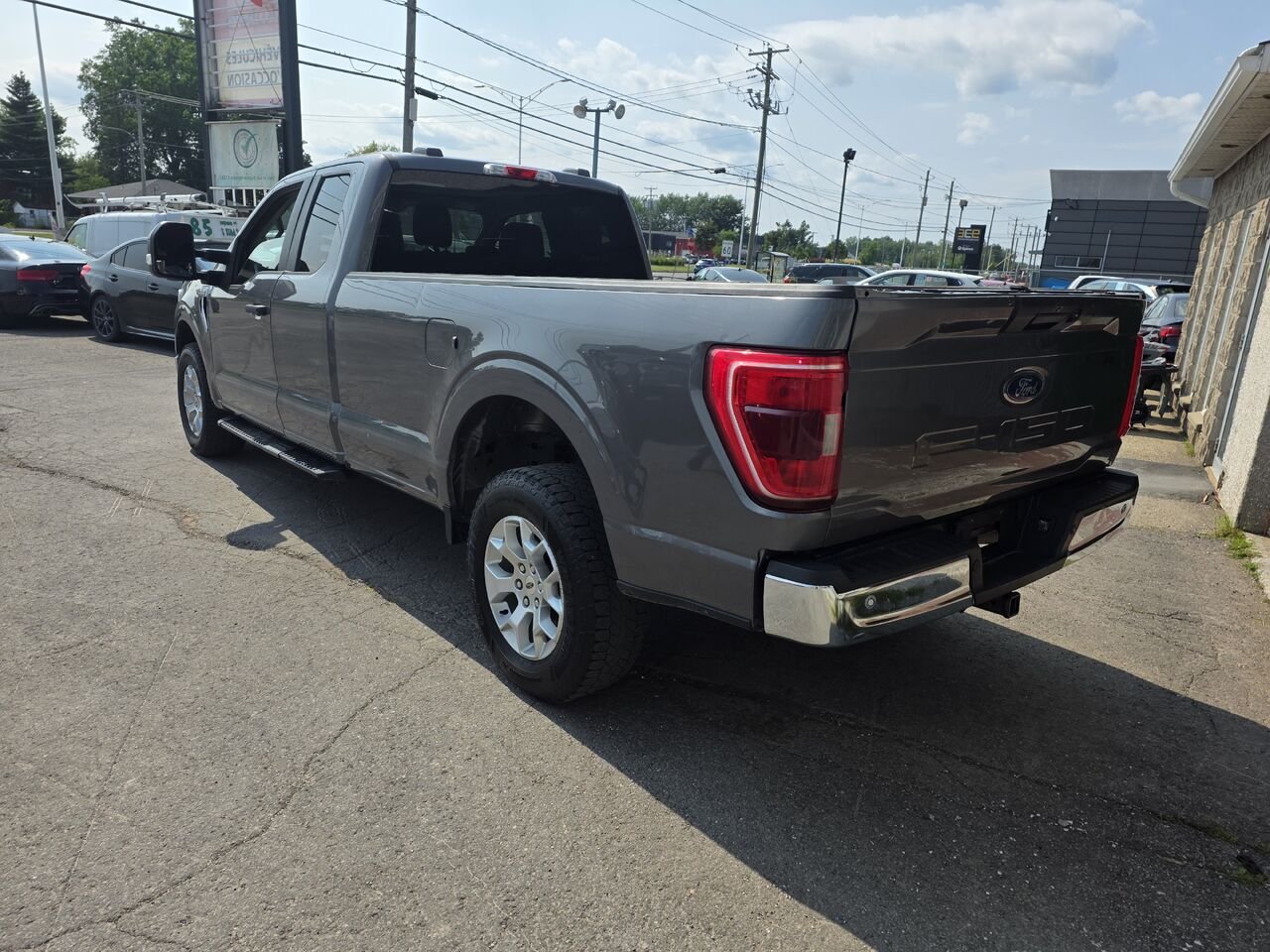 2022 Ford F-150 Black  - photo #3
