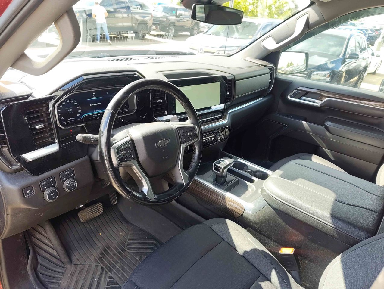 2024 Chevrolet Silverado 1500 4WD Crew Cab 147 RST Red Sherwood Park - photo #6