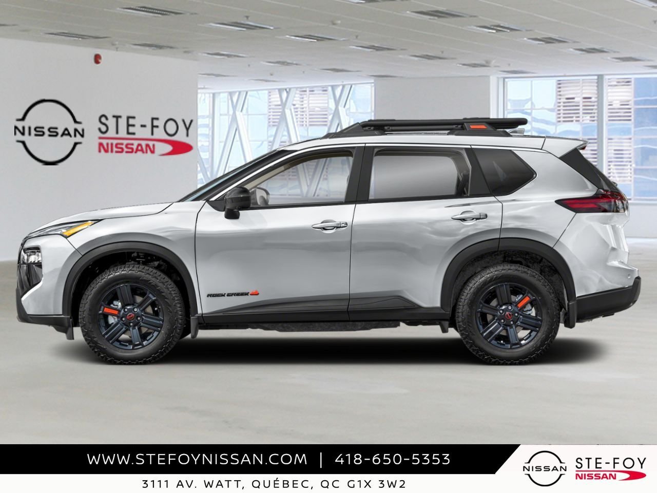 2026 NISSAN Rogue Everest White Tricoat Pearl Ste-Foy - photo #2