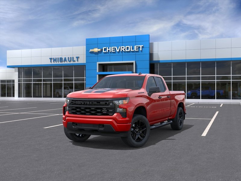 CHEVROLET SILVERADO 1500 Custom cabine double 4RM 147 po 2026 Rouge Sherbrooke - photo #7