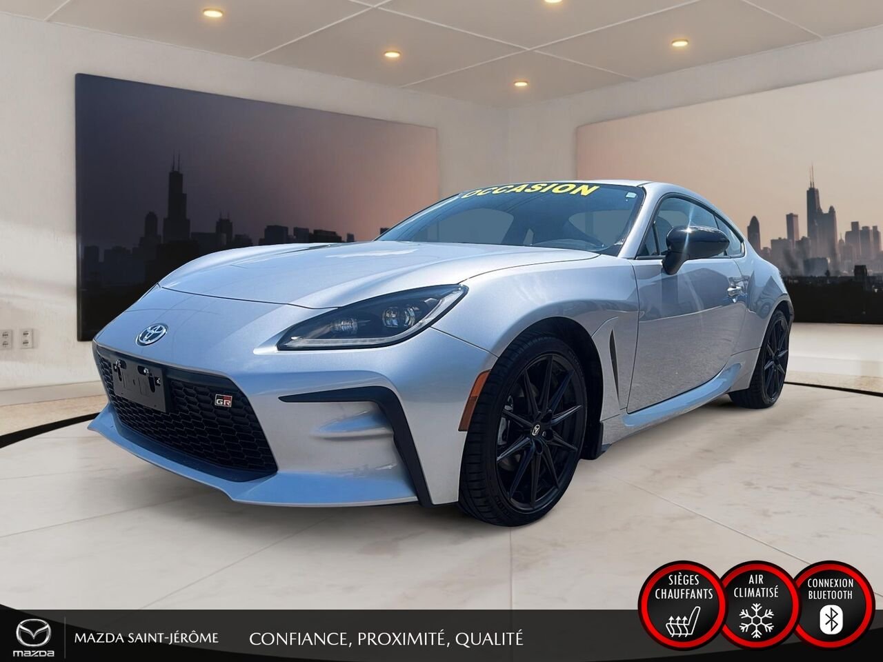 2025 Toyota GR86 Premium | AUTOMATIQUE | CLEAN CARFAX Grey Saint-Jérôme - photo #0