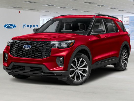2026 Ford Explorer 2026 Rapid Red Metallic Tinted Clearcoat