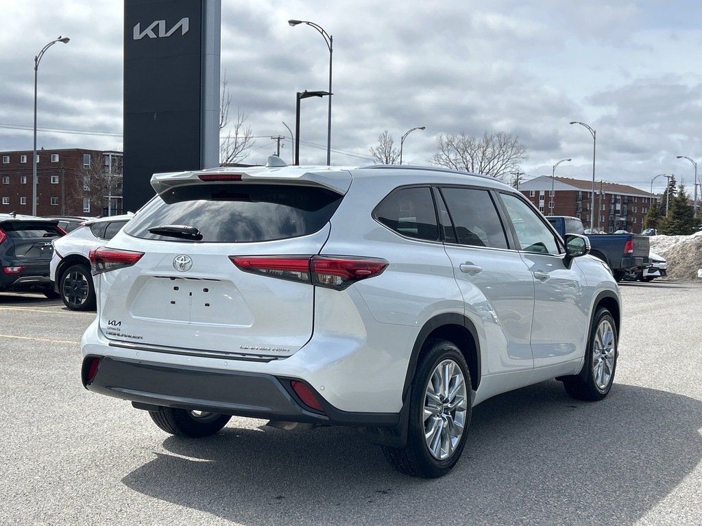 2023 Toyota Highlander White Gatineau - photo #5