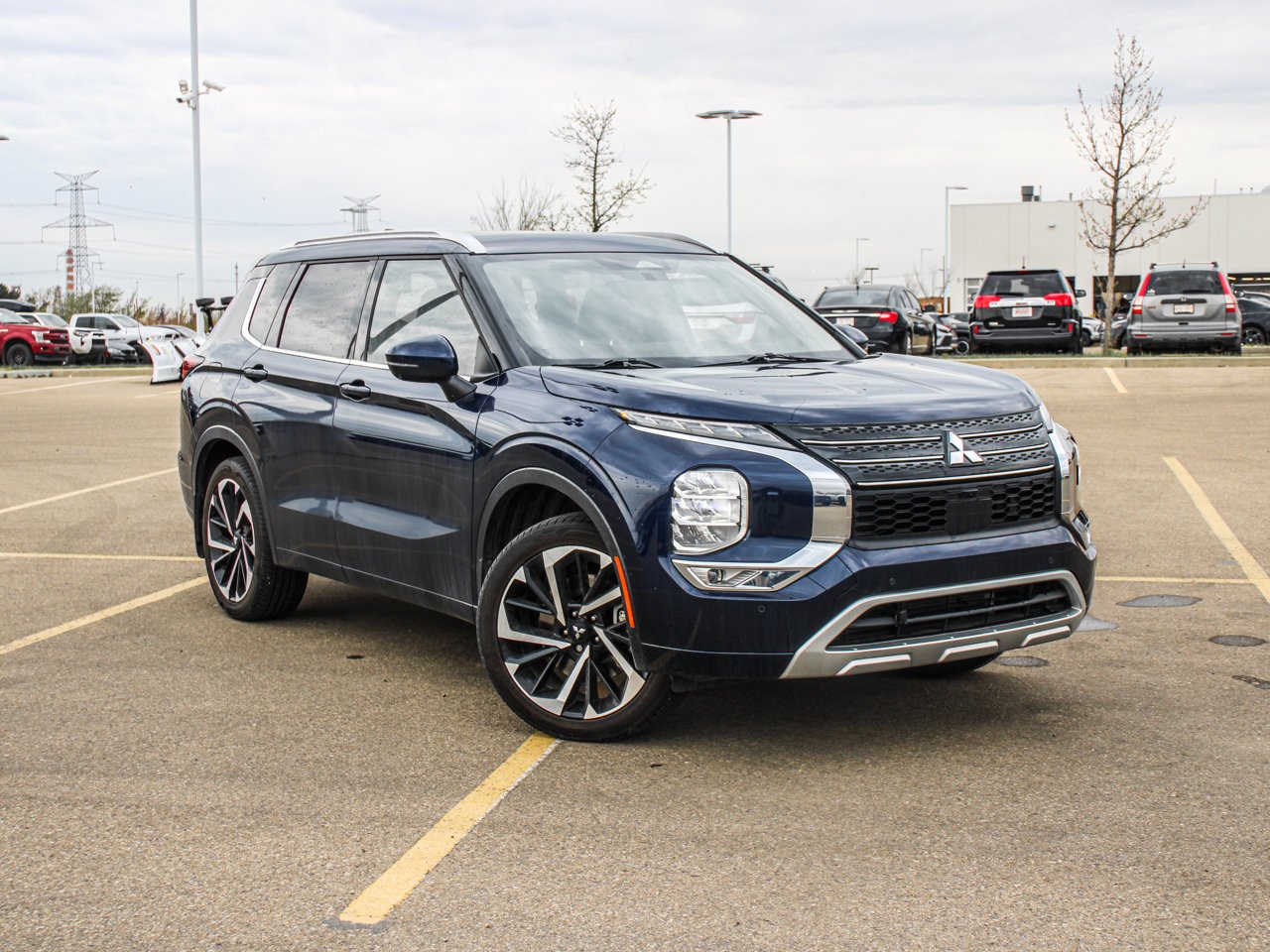 2024 Mitsubishi Outlander GT S-AWC Blue Sherwood Park - photo #1