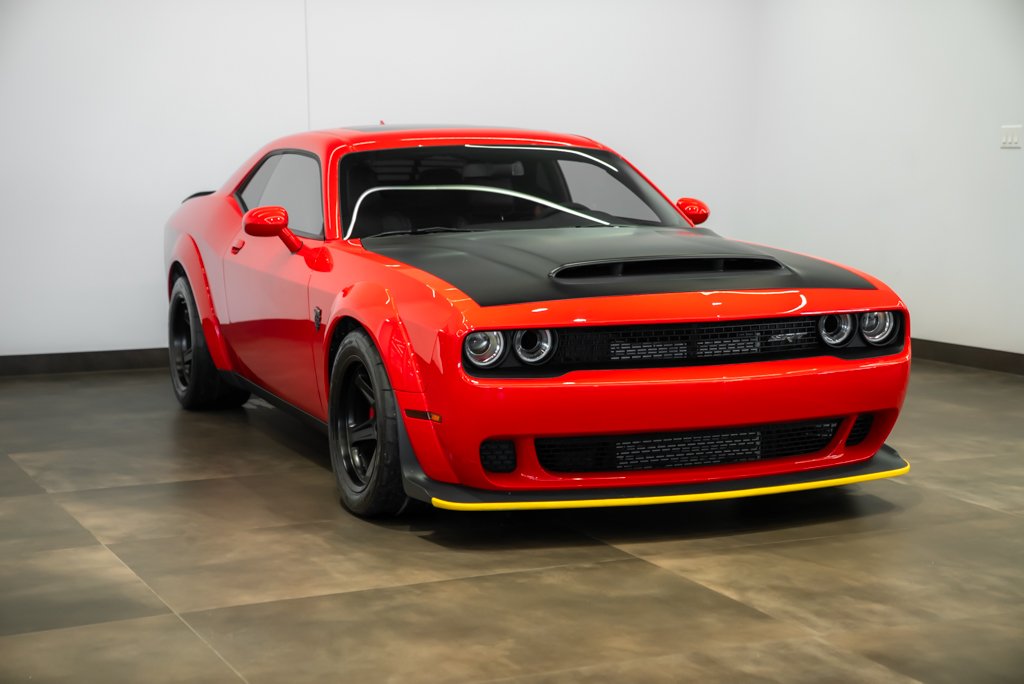 2018 Dodge Challenger SRT Demon RWD / Crate included + Sunroof Red Kirkland - photo #2