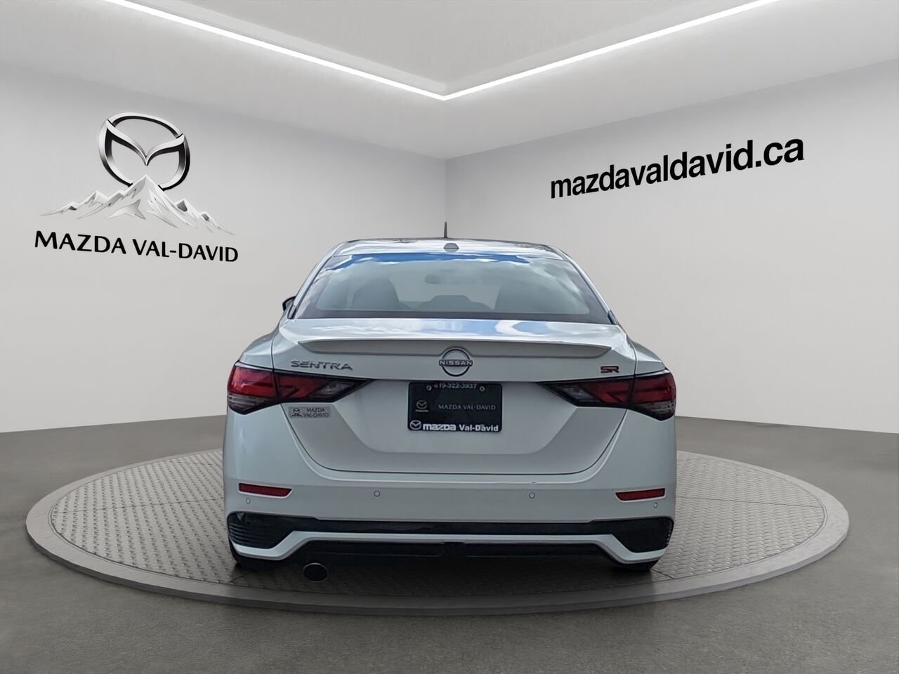 Nissan Sentra SR CVT, toit ouvrant, commande audio au volant, cruise control 2024 Blanc Val-David - photo #20