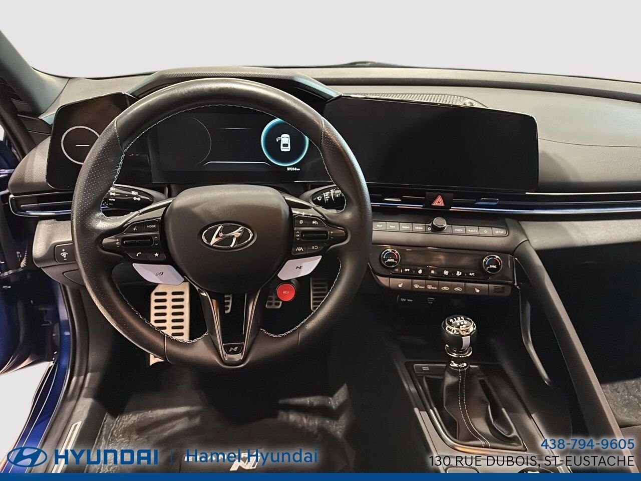 2023 Hyundai Elantra N Blue Saint-Eustache - photo #13