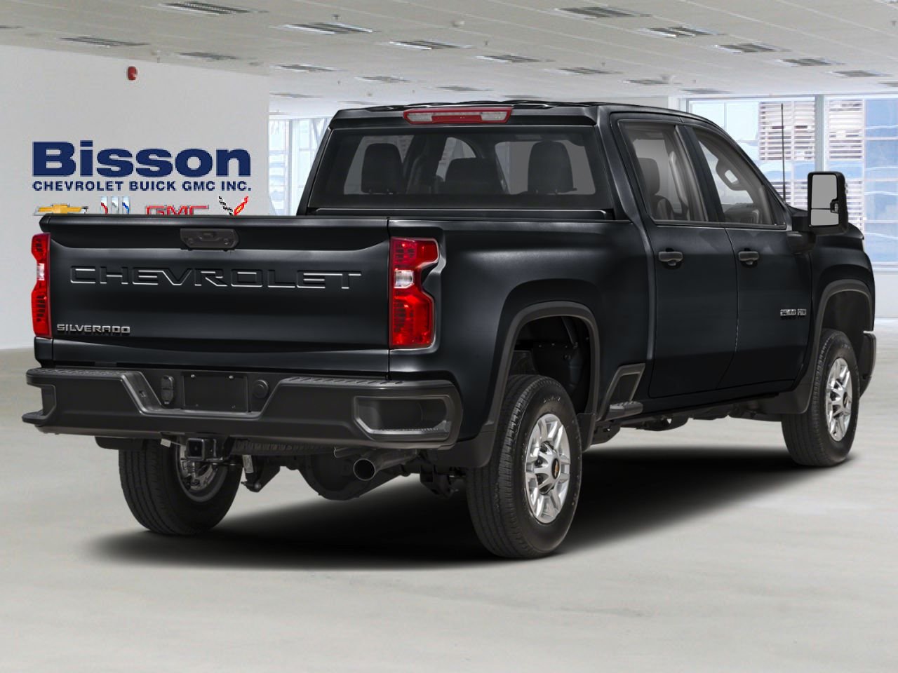 Chevrolet Silverado 2500HD LTZ cabine multiplace 4RM 172 po 2026 Noir Thetford Mines - photo #2