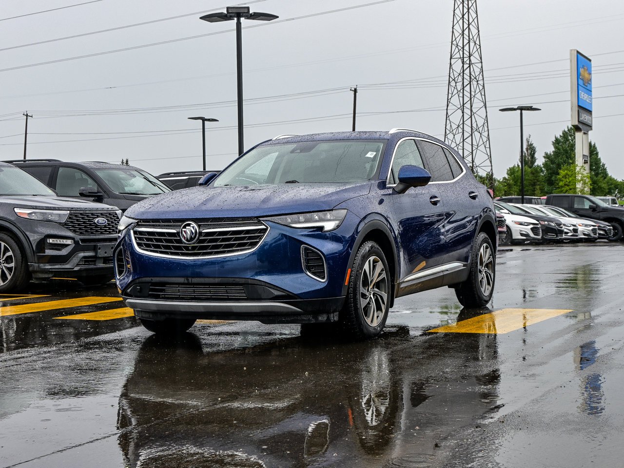 2022 Buick Envision AWD 4dr Essence Blue Sherwood Park - photo #3