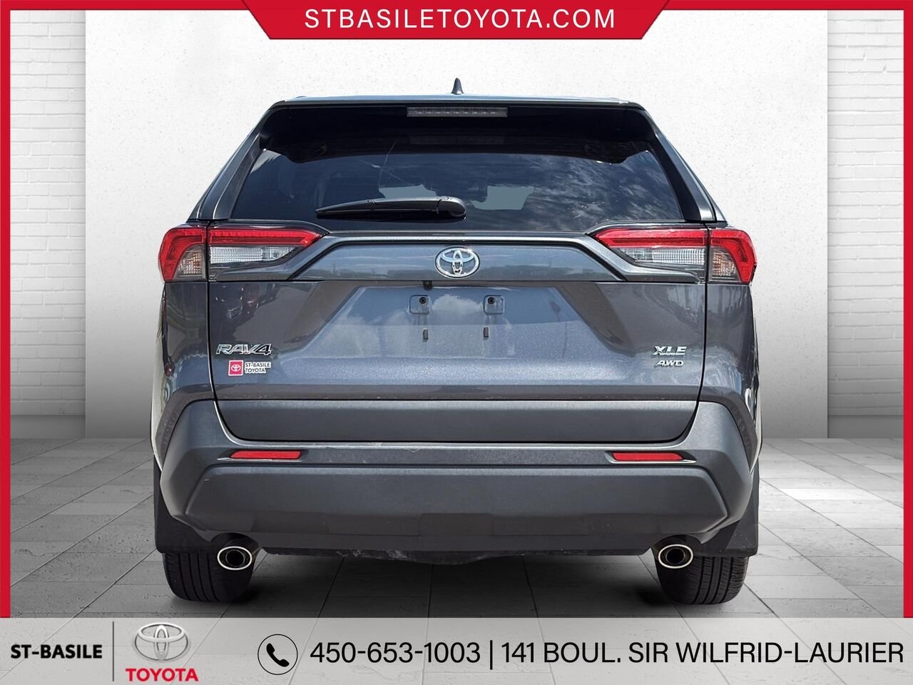 2025 TOYOTA RAV4 Magnetic Grey Metallic Saint-Basile-le-Grand - photo #3