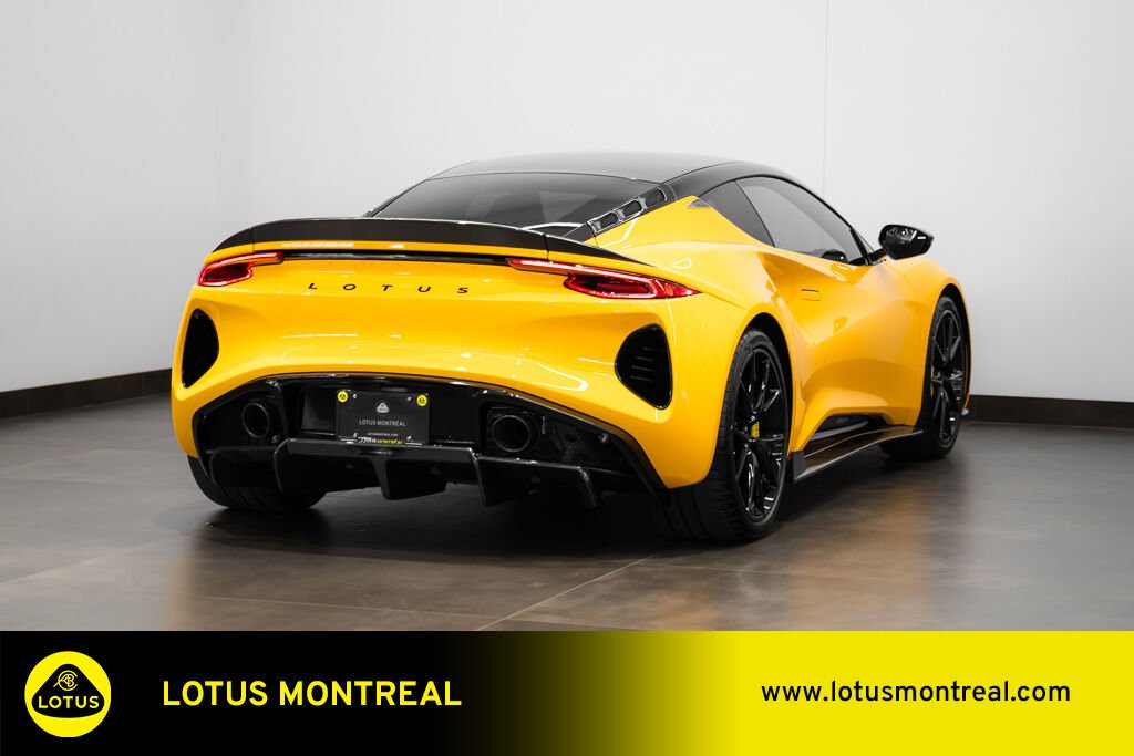 2025 Lotus Emira V6 Coupe Yellow Kirkland - photo #3