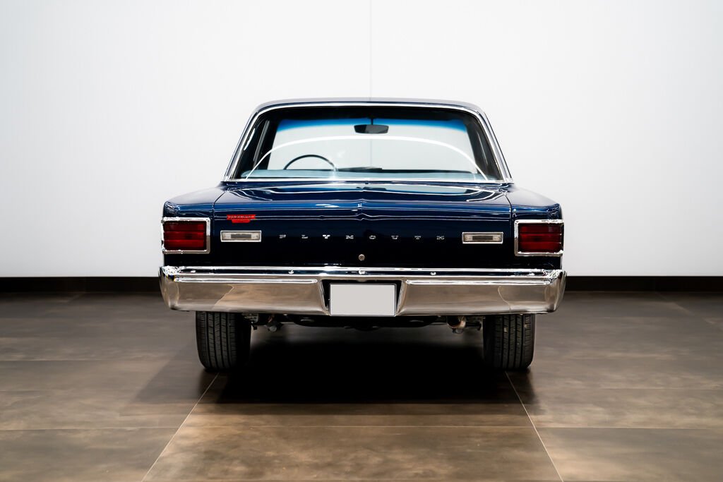 1966 Plymouth Belvedere **PRIX EN USD** Blue Montreal - photo #4