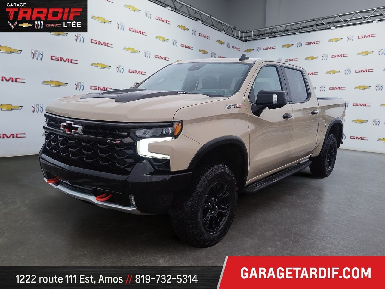 2022 Chevrolet Silverado 1500 ZR2 cabine multiplace 4RM 147 po Beige Amos - photo #0