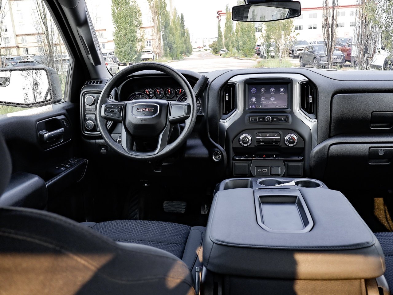 2024 GMC Sierra 1500 4WD Crew Cab 147 Pro White Sherwood Park - photo #25