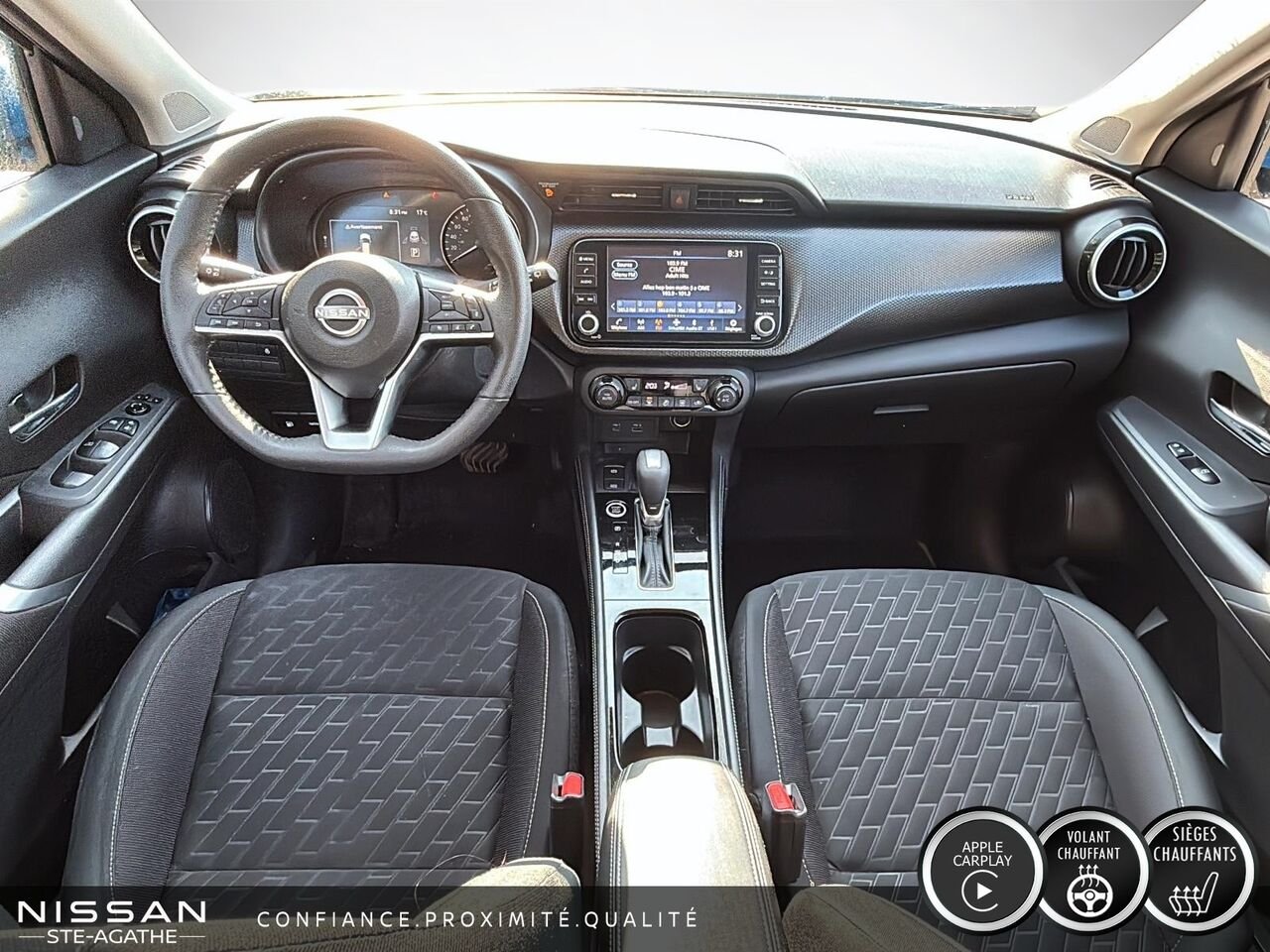 2024 Nissan Kicks SV | CARPLAY | VOLANT CHAUFFANT | DÉMARRAGE À DISTANCE Blue Saint-Jérôme - photo #7