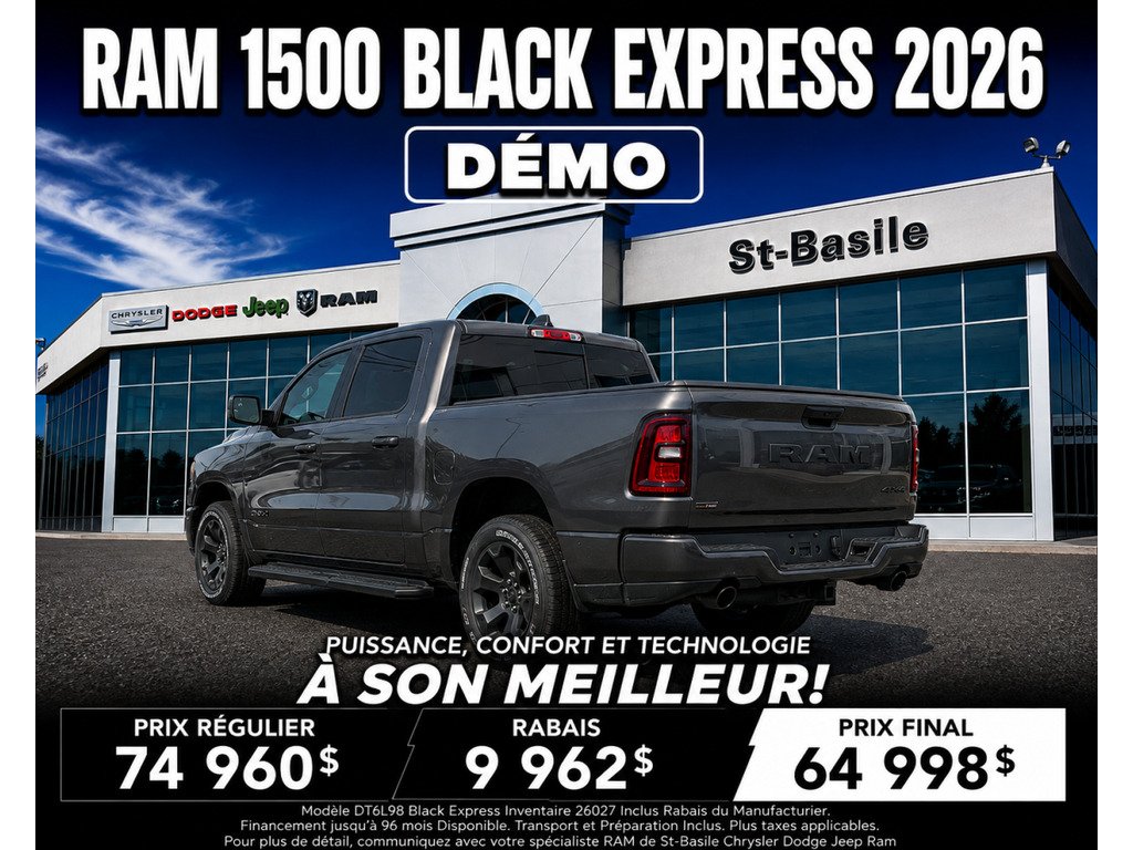 2026 Ram 1500 Grey Saint-Basile-le-Grand - photo #3