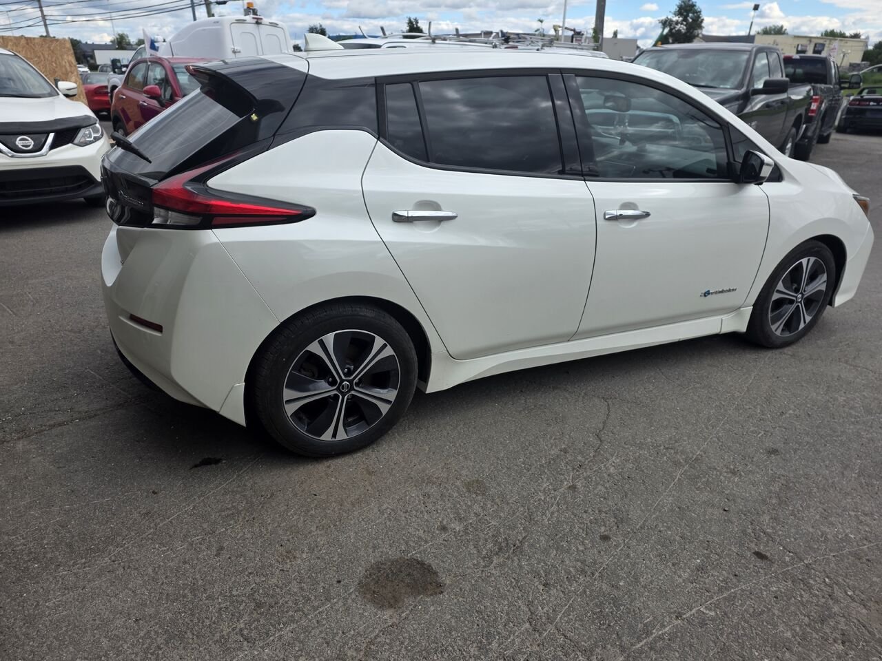 Nissan LEAF 2018 Blanc Longueuil, - photo #6