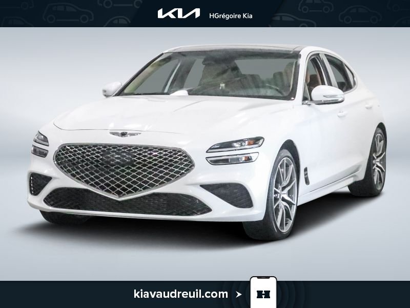 2022 Genesis G70 White Saint-Eustache - photo #2